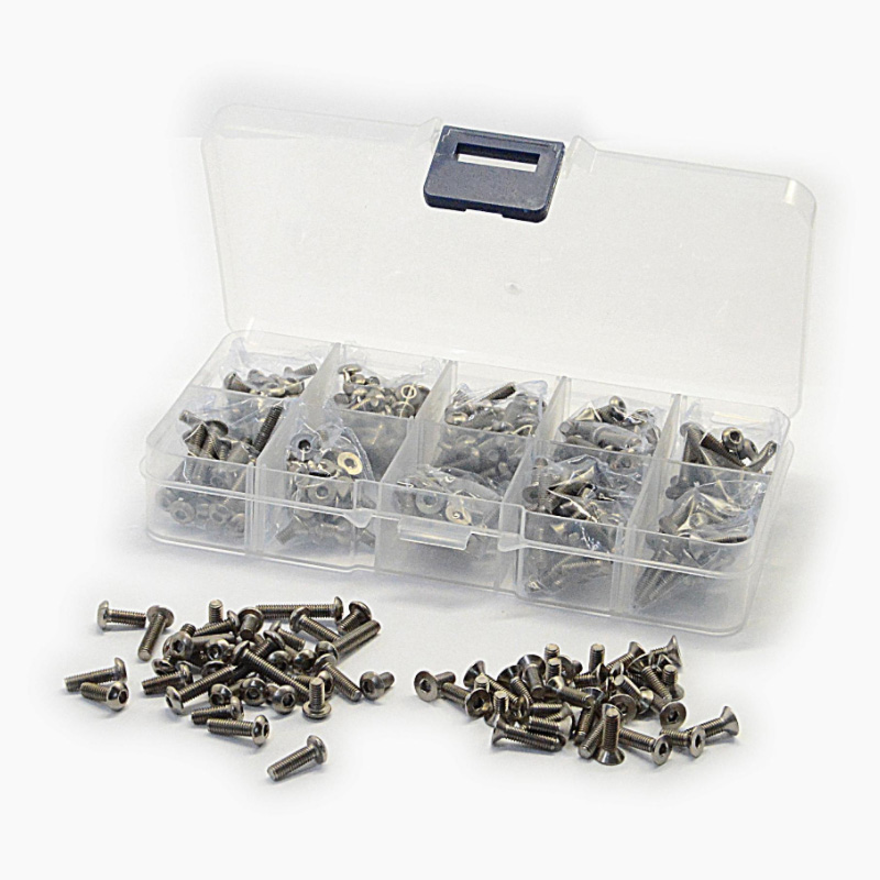Ассорти из титановых винтов M3 – обзор и цена Nuts Mix